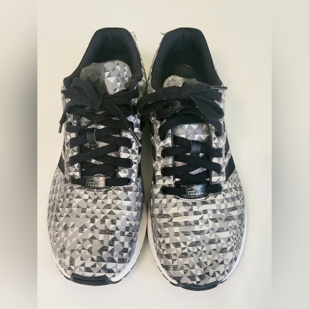 *Sold* Adidas ZX Flux Weave Grey Prism 2015 Men's Size 10 Shoes Runners Trainers - Picture 10 of 12